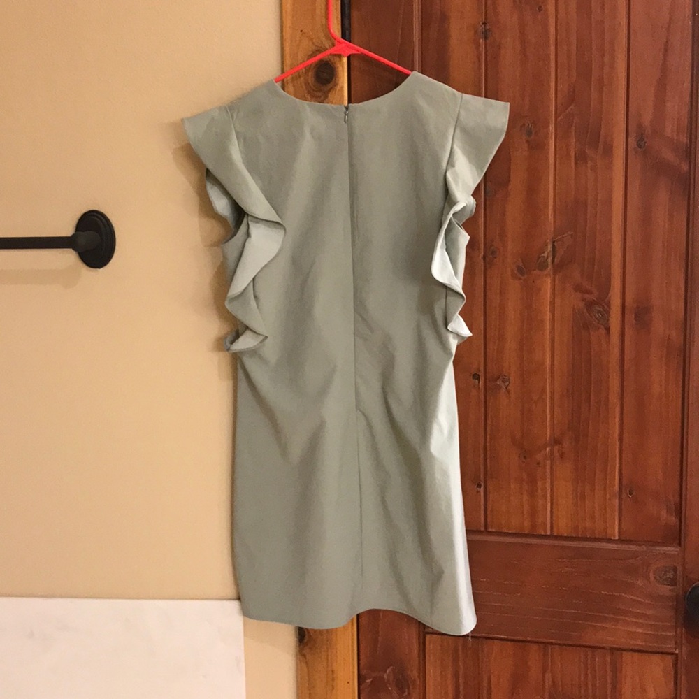 Sage Ruffle Dress - Picture 2 of 3